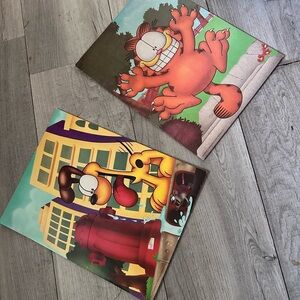 Vintage Garfield folders